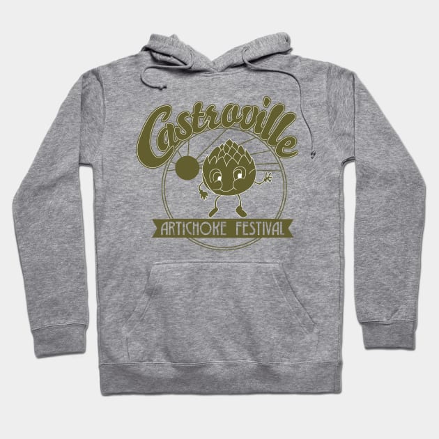 Artichoke Festival Hoodie by eveline